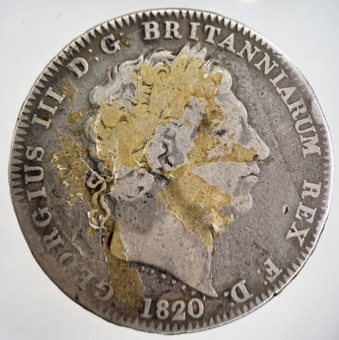 1820 George III 3rd Crown Silver Coin | Collectable Grade | a495