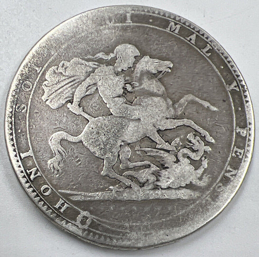 1819 Crown | British Silver Coin | George III | Collectable Grade | a453