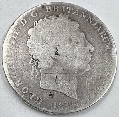 1819 Crown | British Silver Coin | George III | Collectable Grade | a453