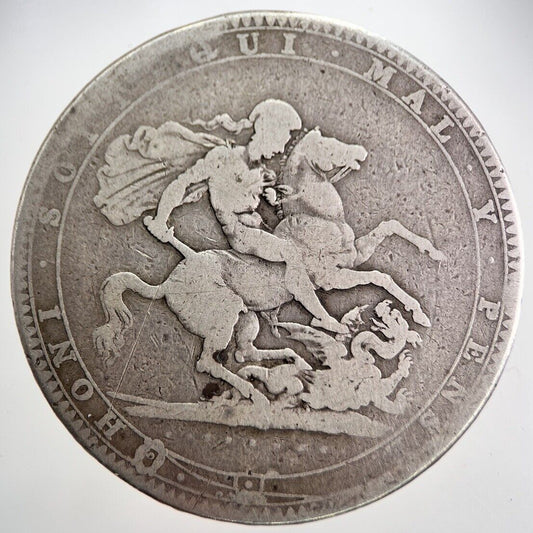 1819 George III Crown Silver Coin | Collectable Grade | a731