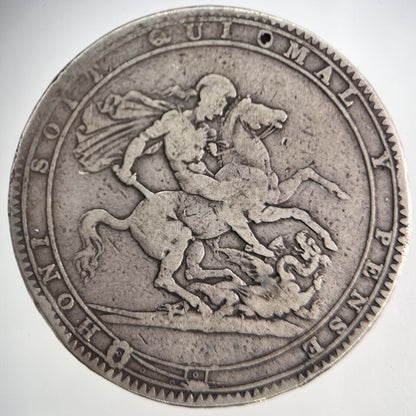 1819 George III Crown Silver Coin | Collectable Grade | a1507