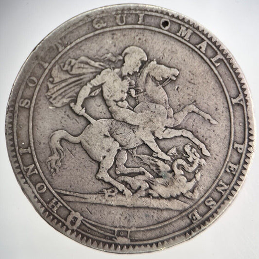 1819 George III Crown Silver Coin | Collectable Grade | a1507