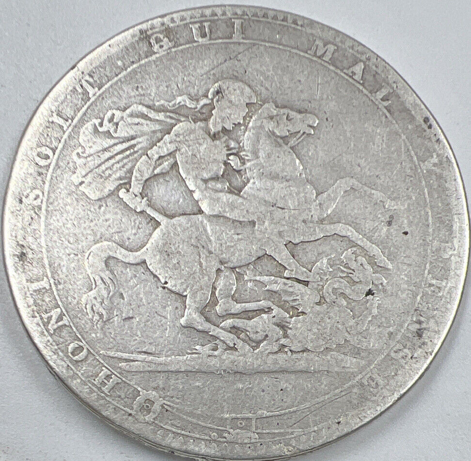 1820 George III Crown Silver Coin | Collectable Grade | a613