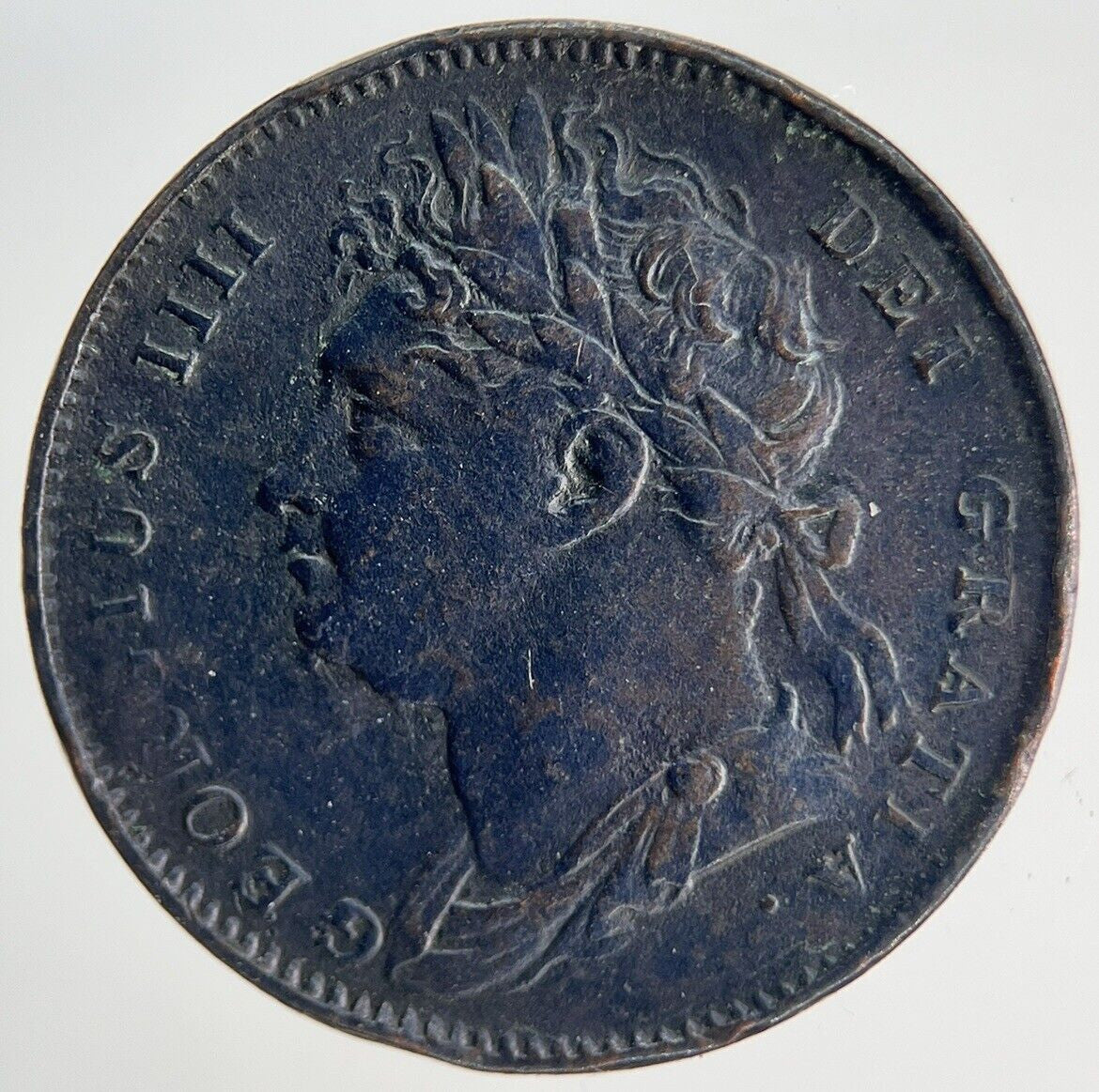 1822 George IV Farthing Coin | Fine Collectable Grade | a1945