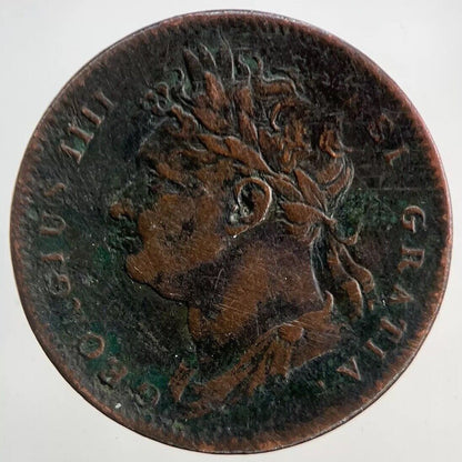 1822 George IV Farthing Coin | Collectable Grade