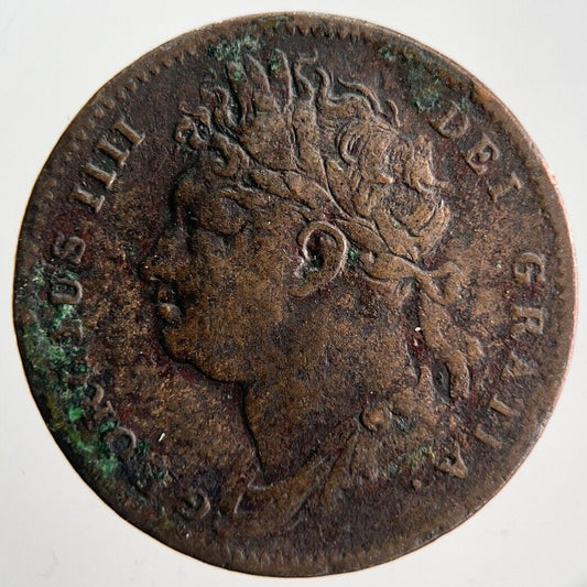 1822 George IV Farthing Coin | Collectable Grade | a4586