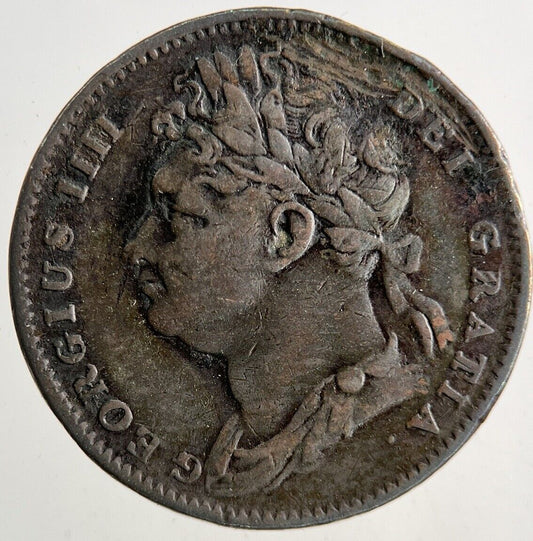 1822 George IV Farthing Coin | Fine Collectable Grade