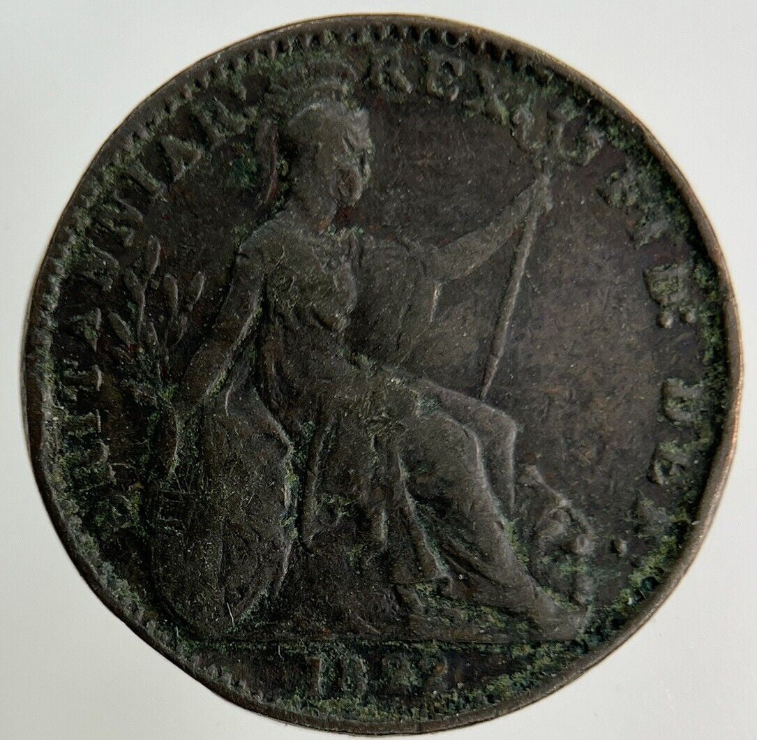 1822 George IV Farthing Coin | Fine Collectable Grade