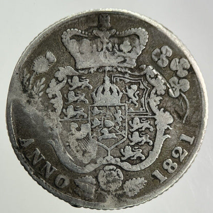 1821 George IV Silver Sixpence Coin | Fine Collectable Grade