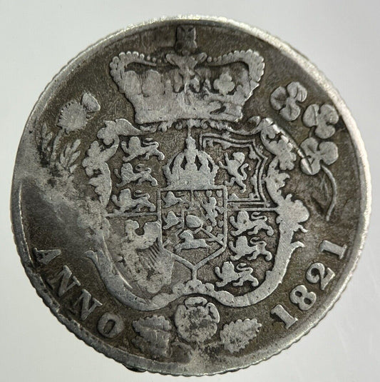 1821 George IV Silver Sixpence Coin | Fine Collectable Grade