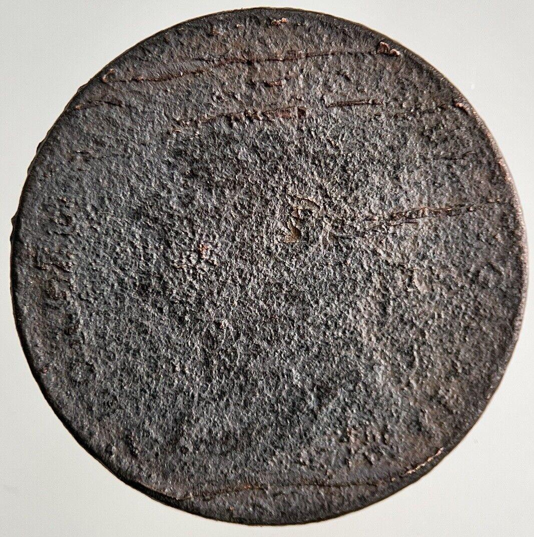 1821 George IV Farthing Coin | Worn Grade