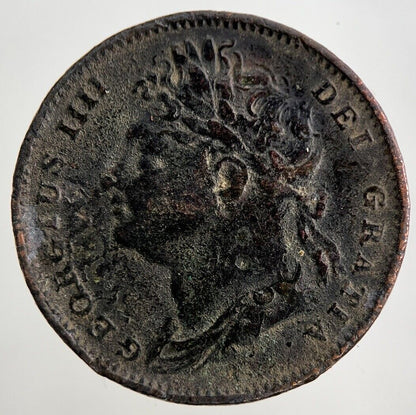 1822 George IV Farthing Coin | Fine Collectable Grade