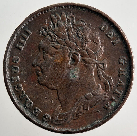 1822 George IV Farthing Coin | Very High Grade
