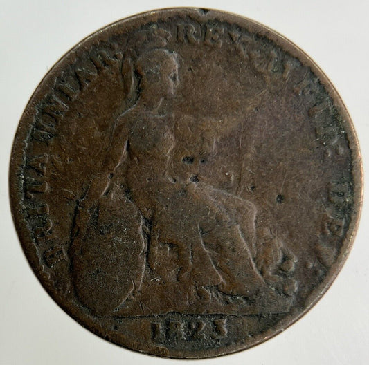 1823 George IV Farthing Coin | Collectable Grade