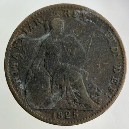1825 George IV Farthing Coin | Collectable Grade
