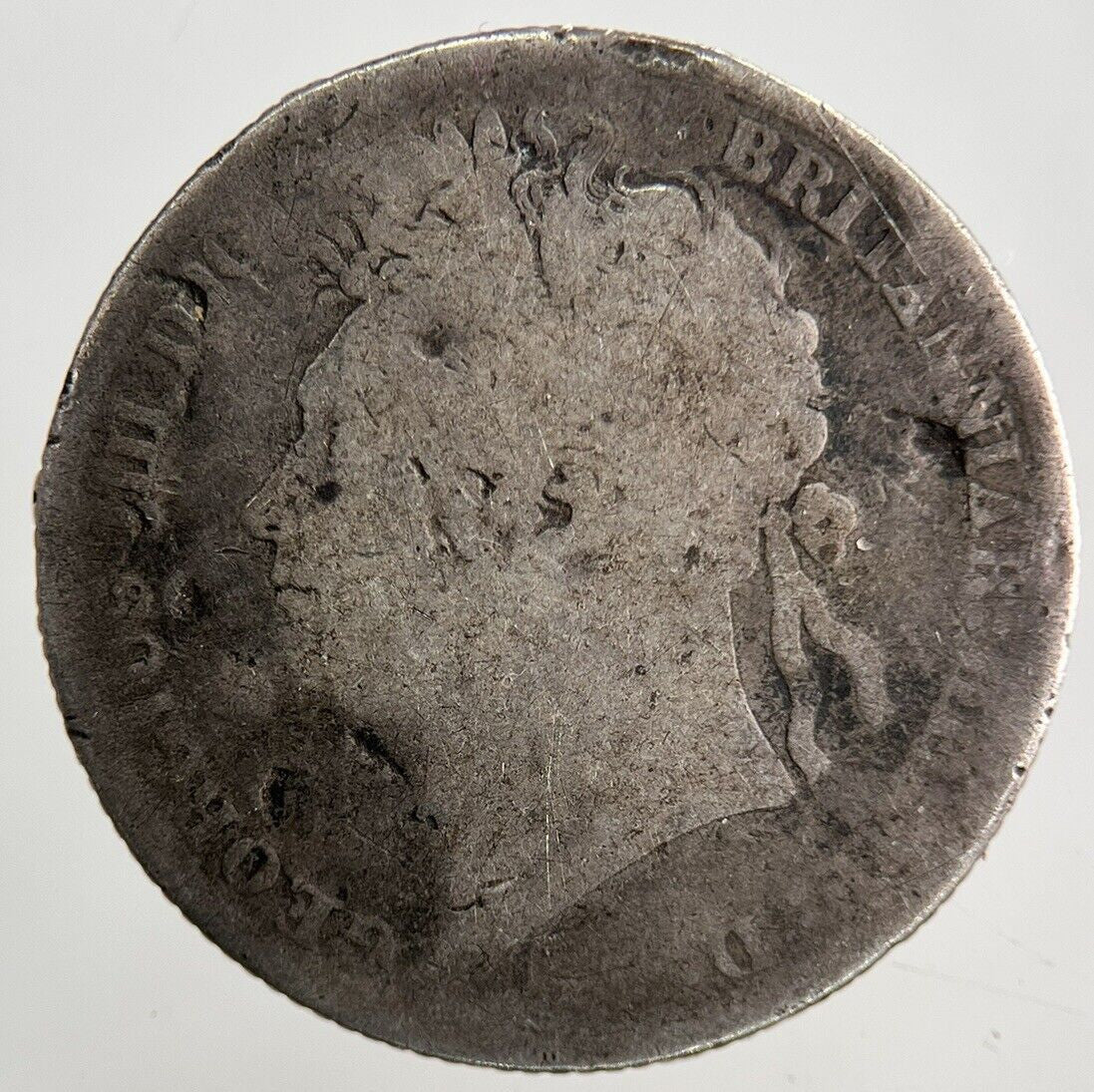 1824 George IV Shilling Silver Coin | Collectable Grade