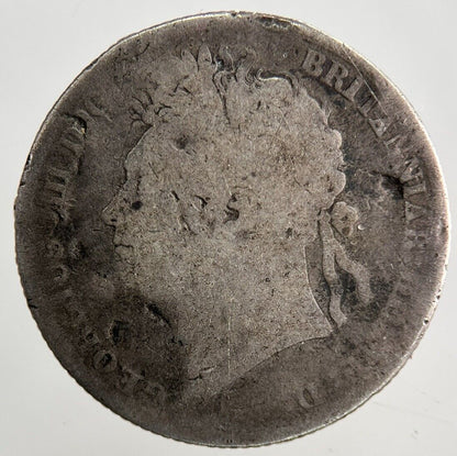 1824 George IV Shilling Silver Coin | Collectable Grade