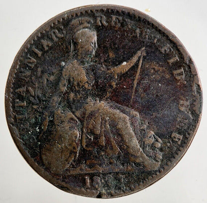 1823 George IV Farthing Coin | Collectable Grade