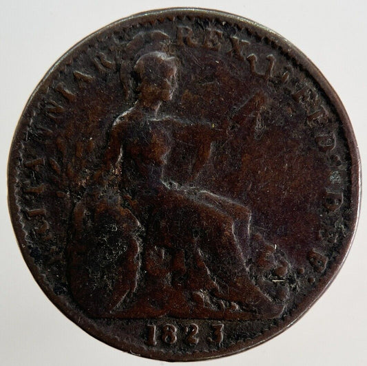 1823 George IV Farthing Coin | Collectable Grade