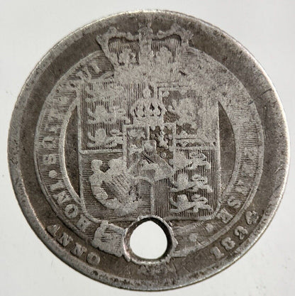 1824 George IV Sixpence Silver Coin | Collectable Grade