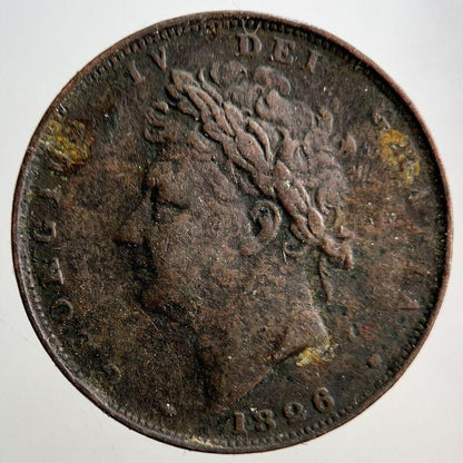 1826 George IV Farthing Coin | Fine Collectable Grade | a3025