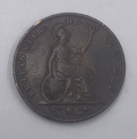 1826 George IV British Farthing Coin | Collectable Grade | a190