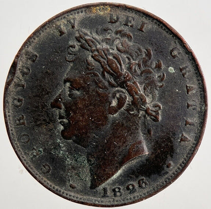 1826 George IV Farthing Coin | Very High Grade | a6014