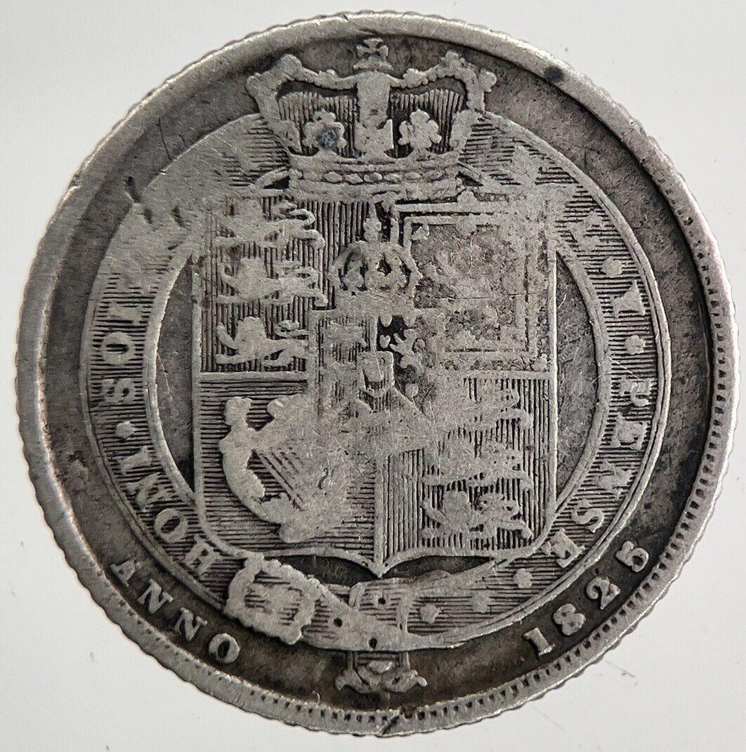 1825 George IV Sixpence Silver Coin | Collectable Grade