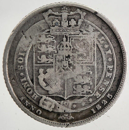 1825 George IV Sixpence Silver Coin | Collectable Grade