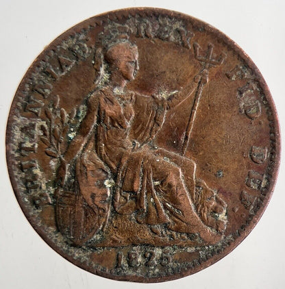1825 George IV Farthing Coin | Very High Grade | a9885