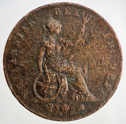 1826 George IV Half-Penny Coin | Collectable Grade