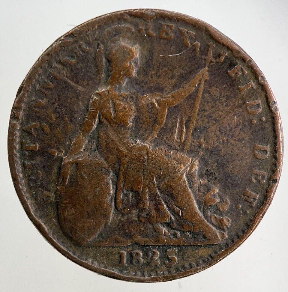 1825 George IV Farthing Coin | Fine Collectable Grade