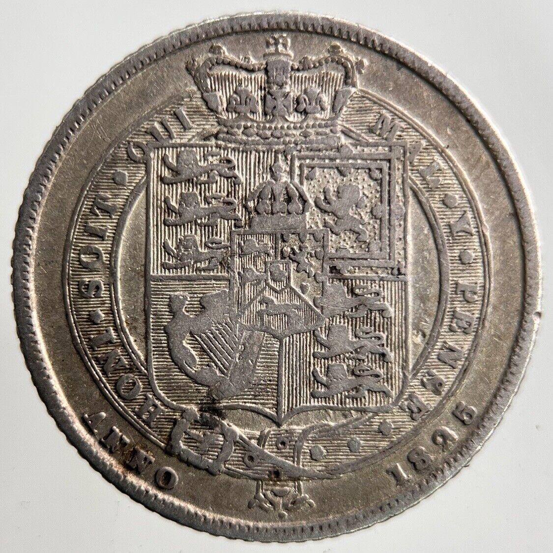 1825 George IV Sixpence Silver Coin | Fine Collectable Grade