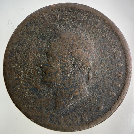 1825 George IV One Penny Coin | Fair Grade