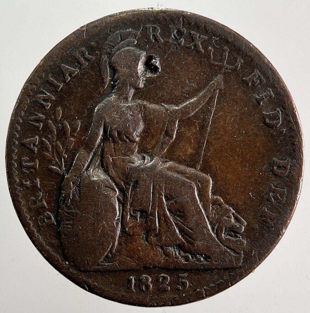 1825 George IV Farthing Coin | Fine Collectable Grade