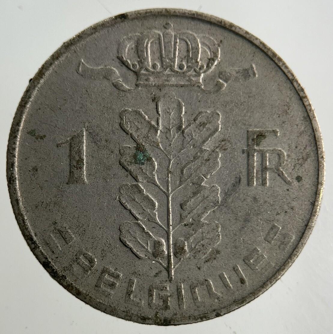 1973 Belgium 1 Franc Coin | Fine Collectable Grade