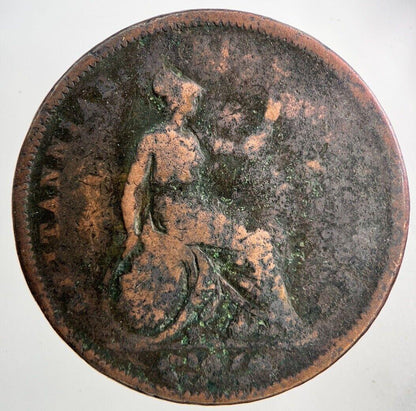 1826 George IV One Penny Coin | Collectable Grade