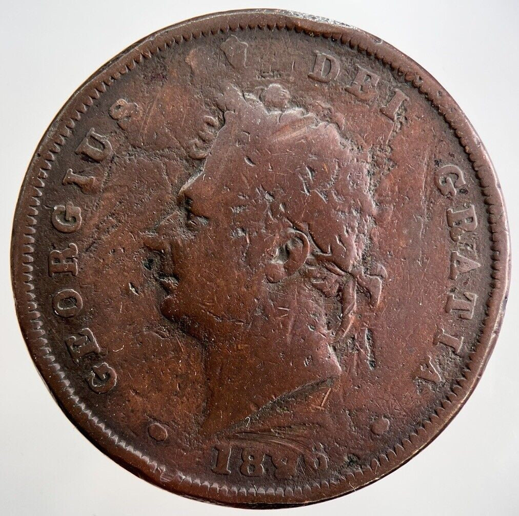 1826 George IV Penny Coin | Collectable Grade | a456