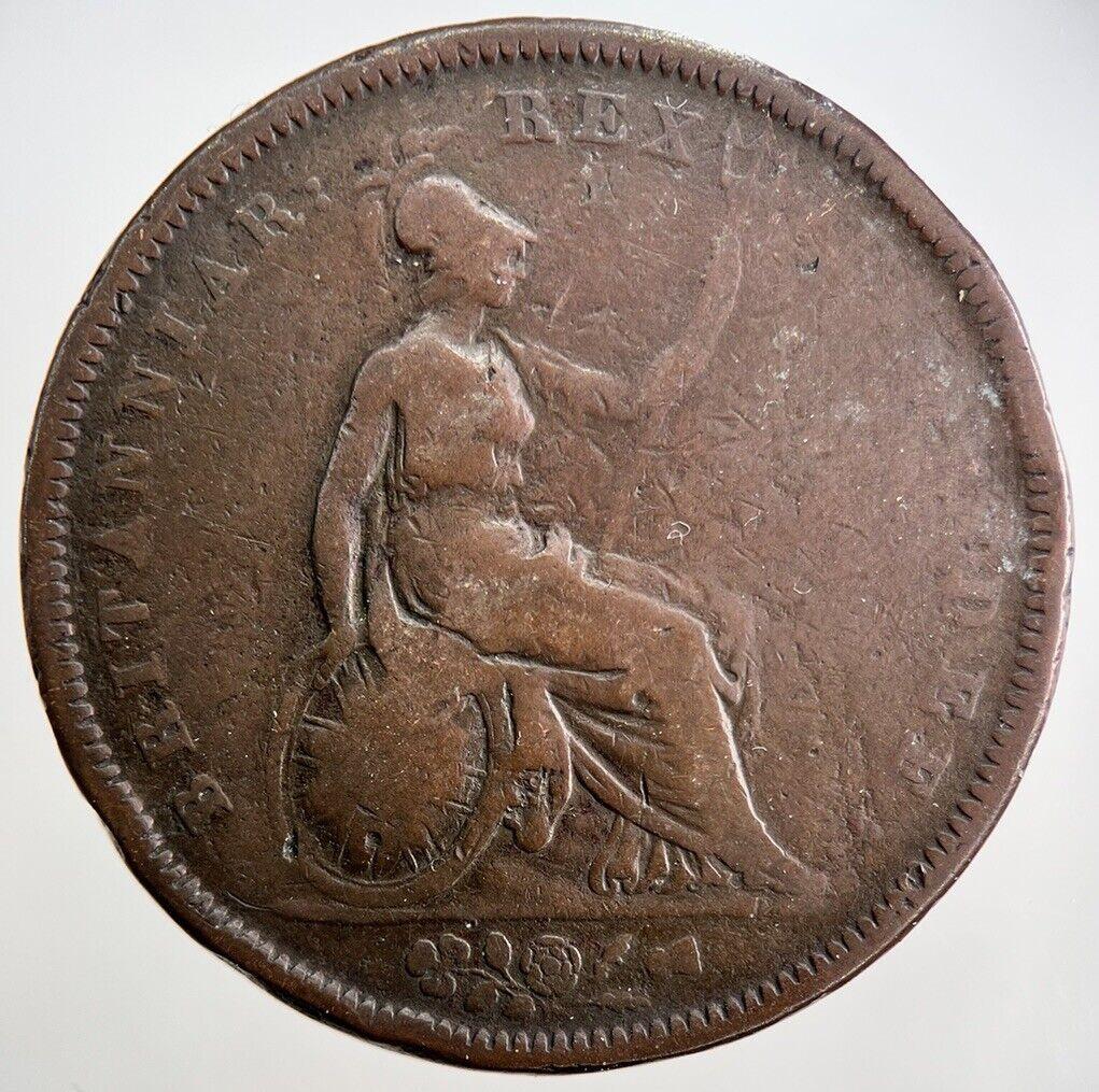 1826 George IV Penny Coin | Collectable Grade | a456
