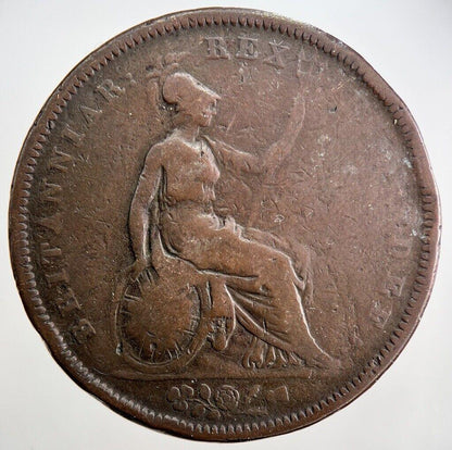 1826 George IV Penny Coin | Collectable Grade | a456