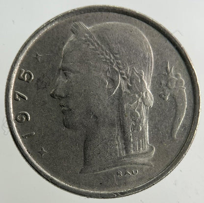 1975 Belgium 1 Franc Coin | Fine Collectable Grade
