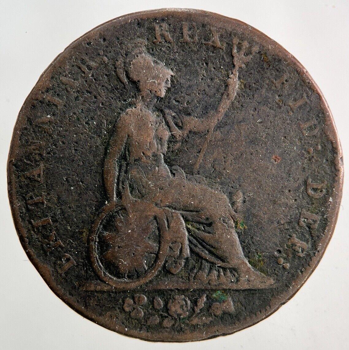 1826 George IV Half-Penny Coin | Collectable Grade