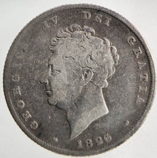 1826 George IV Shilling Silver Coin | Collectable Grade