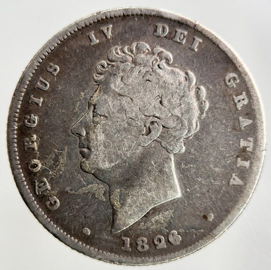1826 George IV Shilling Silver Coin | Collectable Grade