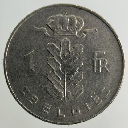 1975 Belgium 1 Franc Coin | Fine Collectable Grade