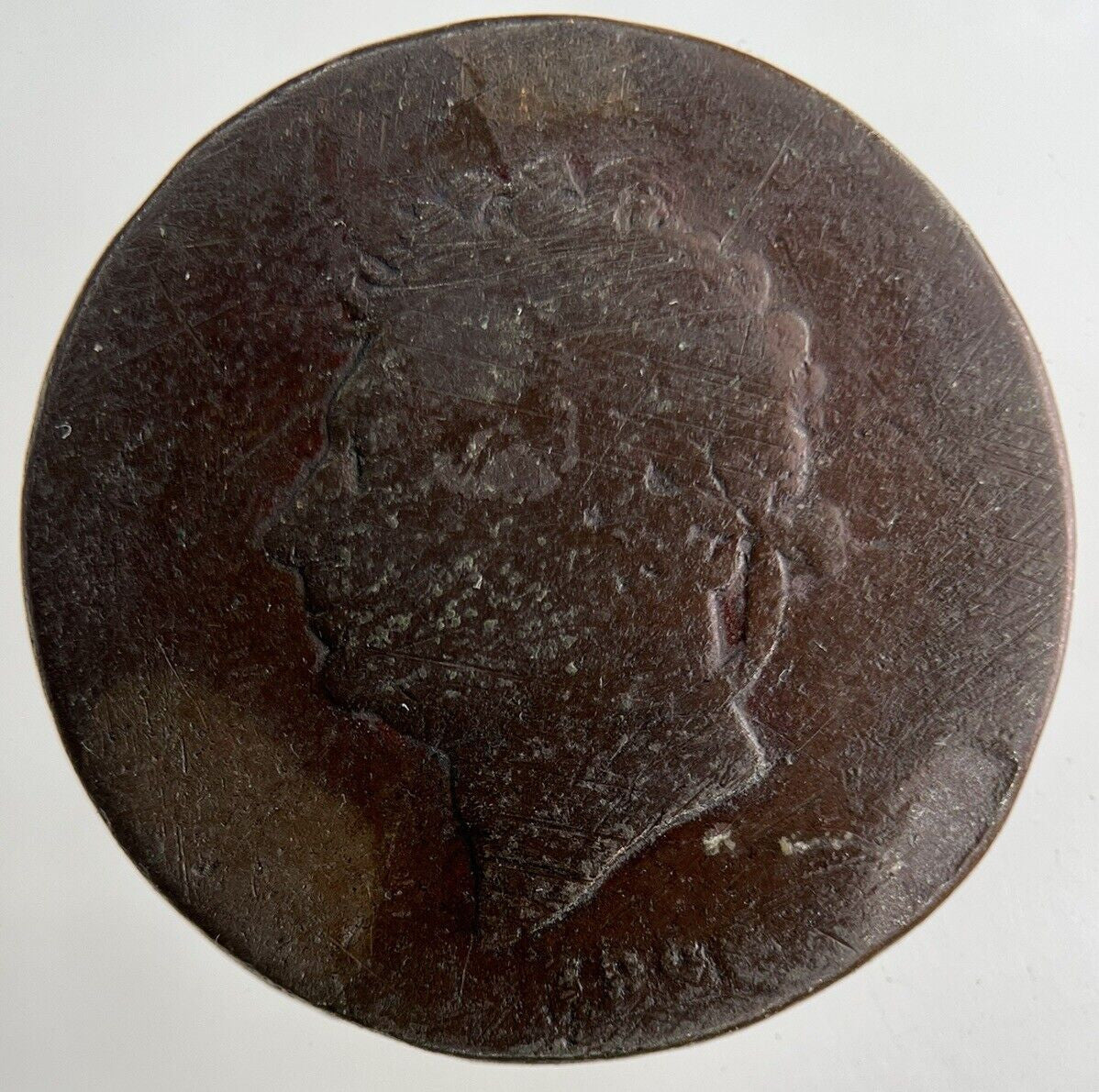 1826 George IV Half-Penny Coin | Collectable Grade