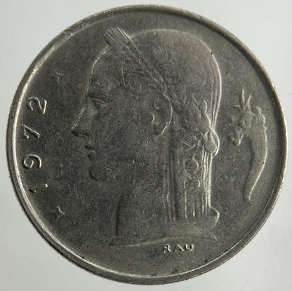 1972 Belgium 1 Franc Coin | Fine Collectable Grade