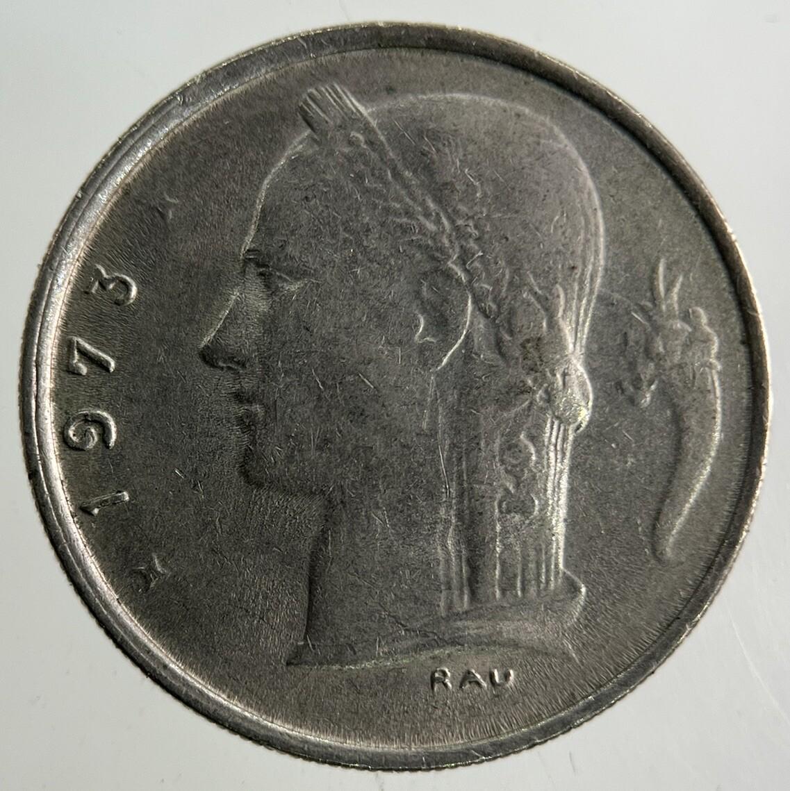 1973 Belgium 1 Franc Coin | Fine Collectable Grade