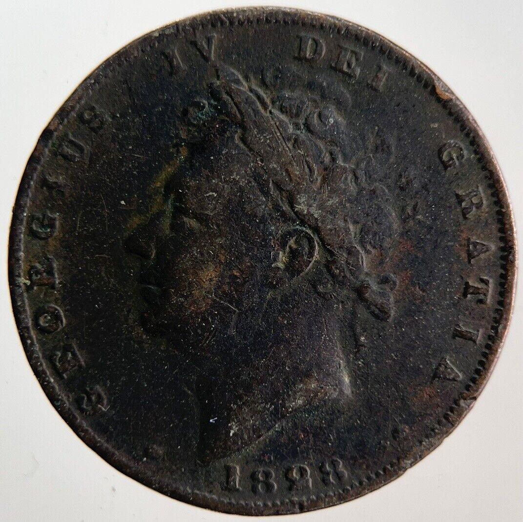 1828 George IV Farthing Coin | Collectable Grade | a4587