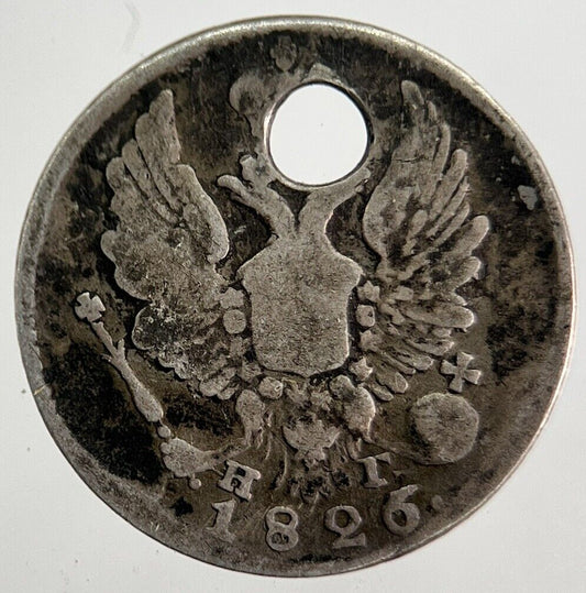 1826 Russia 5 Kopeks Silver Coin | Collectable Grade | a8138